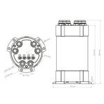 2G Fuel Surge Tank 3.0 liter for internal fuel pumps