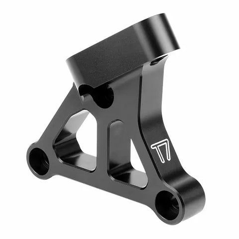 Honda K24 Front Post Mount Bracket - Black