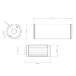 Fuel Filter Slim 10 / 100 micron AN-10