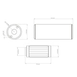 Fuel Filter Slim 10 / 100 micron AN-10