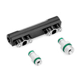 Fuel Log 4-port collector, AN-8 ORB