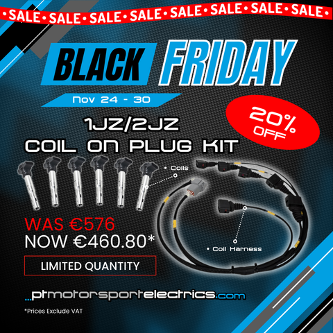 BLACK FRIDAY: 1JZ/2JZ Coil on Plug Kit 20% OFF
