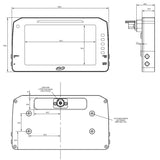 6" Dash Display - Race Icons for PDM08/32