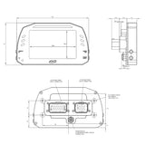 MXS 1.3 Strada 5" Dash Display - Race Icons