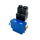 Hi-Flow 2 Way Valve Block