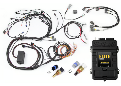 Haltech Elite 2500 + Terminated Harness Kit for Nissan RB Twin Cam With Series 2 (late) ignition type sub harness
