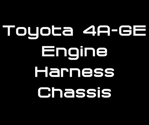 Toyota 4A-GE Engine Harness Chassis