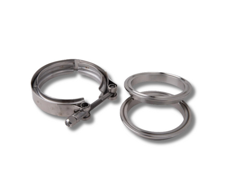 Stainless Steel V-Band Flange and Clamp Kit