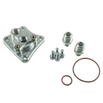Oil filter adapter Nissan RB + flare fittings M18x1,5-AN10