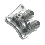 Oil filter adapter Nissan RB + flare fittings M18x1,5-AN10
