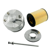 Oil filter lid (cap) with 3 sensor ports BMW M52 M54 M56