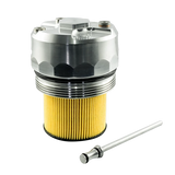 Oil filter lid (cap) with 3 sensor ports BMW M52 M54 M56