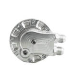 Oil filter lid (cap) with oil cooler fittings and 2 sensor ports BMW M52 M54 M56