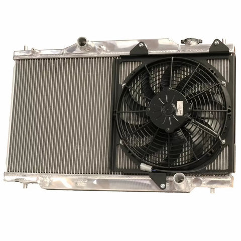 EP3 K20 Radiator Single Fan Shroud Kit - High Performance 1330cfm