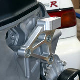 Honda K20 Front Post Mount Bracket - Raw Billet
