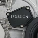 K20 K24 Timing Chain Tensioner Cover - Black