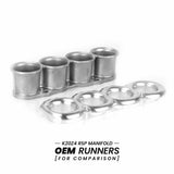 K20Z4 RSP Inlet Manifold Velocity Stack - Raw Billet