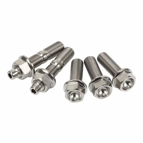 Honda K20 K24 Titanium Exhaust Manifold Stud Kit - OEM Style