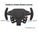 Wireless Wheel Controls - 10 Channel (8 Switch + 2 Rotary + 2 Paddles) SS