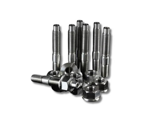 Honda Titanium M8-1.25 Inlet/Intake Manifold Nut & Stud Kit (Various Engines)