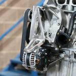 Honda K20 K24 Alternator Relocation Kit - Raw Billet
