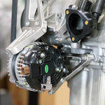 Honda K20 K24 Alternator Relocation Kit - Raw Billet