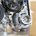 Honda K20 K24 Alternator Relocation Kit - Raw Billet
