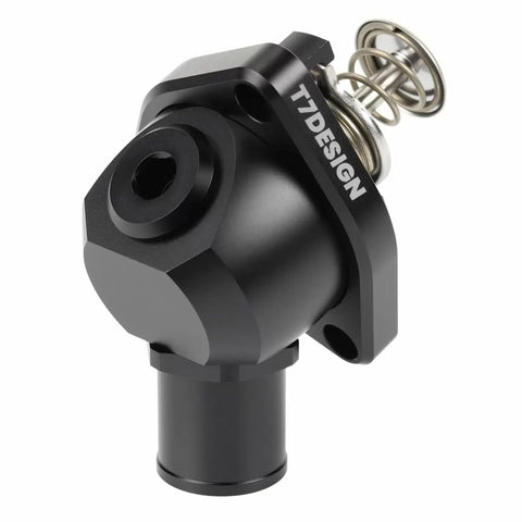 K24 Swivel Neck Thermostat Housing (68c) - Black