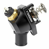 K24 Swivel Neck Thermostat Housing (68c) - Black
