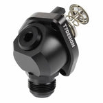 K24 Swivel Neck Thermostat Housing (68c) - Black