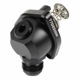 K24 Swivel Neck Thermostat Housing (68c) - Black