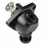K24 Swivel Neck Thermostat Housing (68c) - Black