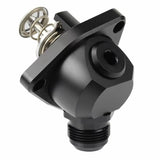 K24 Swivel Neck Thermostat Housing (68c) - Black