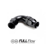 Full Flow PTFE Hose End Fitting 120 Degree