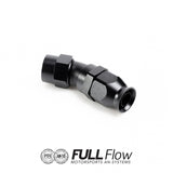 Full Flow PTFE Hose End Fitting 30 Degree