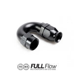 Full Flow PTFE Hose End Fitting 180 Degree