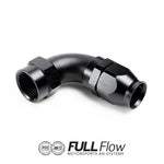 90 Degree Full Flow PTFE Hose End Fitting