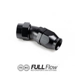 Full Flow PTFE Hose End Fitting 30 Degree