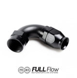 Full Flow PTFE Hose End Fitting 120 Degree