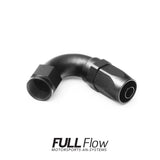 Full Flow AN Hose End Fitting 120 Degree