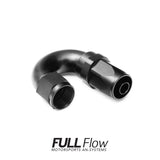 Full Flow AN Hose End Fitting 180 Degree