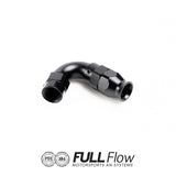 Full Flow PTFE Hose End Fitting 120 Degree