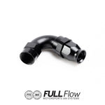 Full Flow PTFE Hose End Fitting 120 Degree