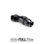 Full Flow PTFE Hose End Fitting 30 Degree