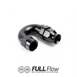 Full Flow PTFE Hose End Fitting 180 Degree